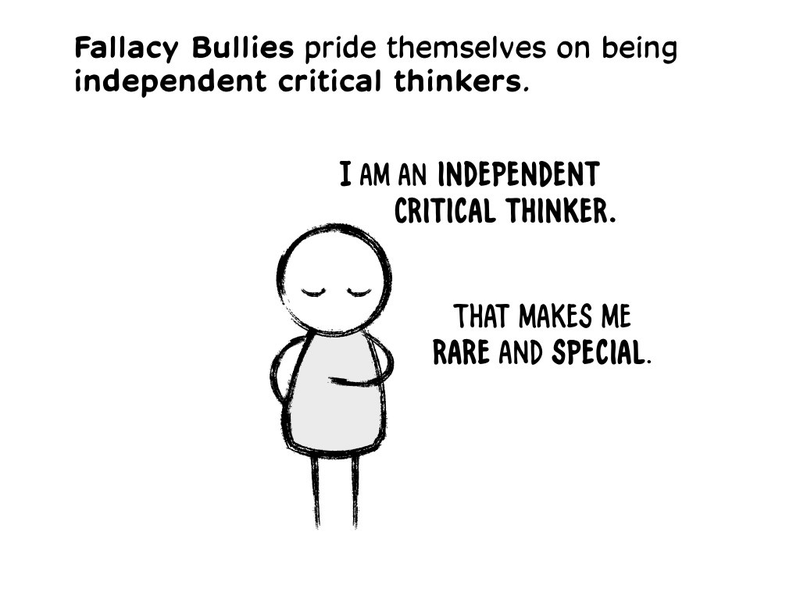 Illustration for article titled Fallacy Bullies